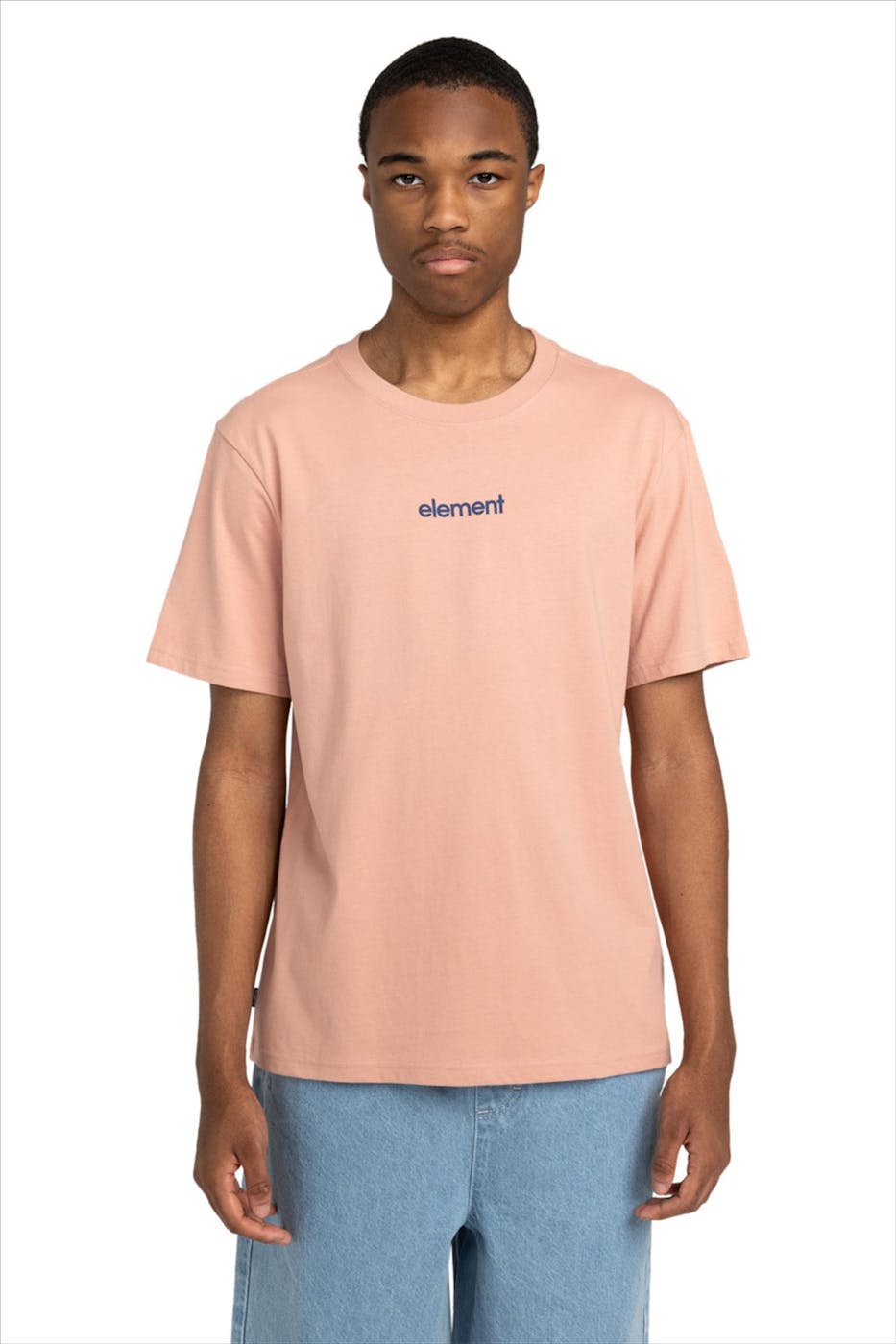 Element - Koraalroze Simple Logo T-shirt
