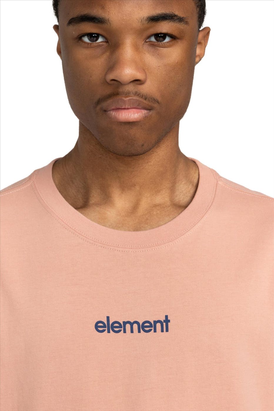 Element - Koraalroze Simple Logo T-shirt