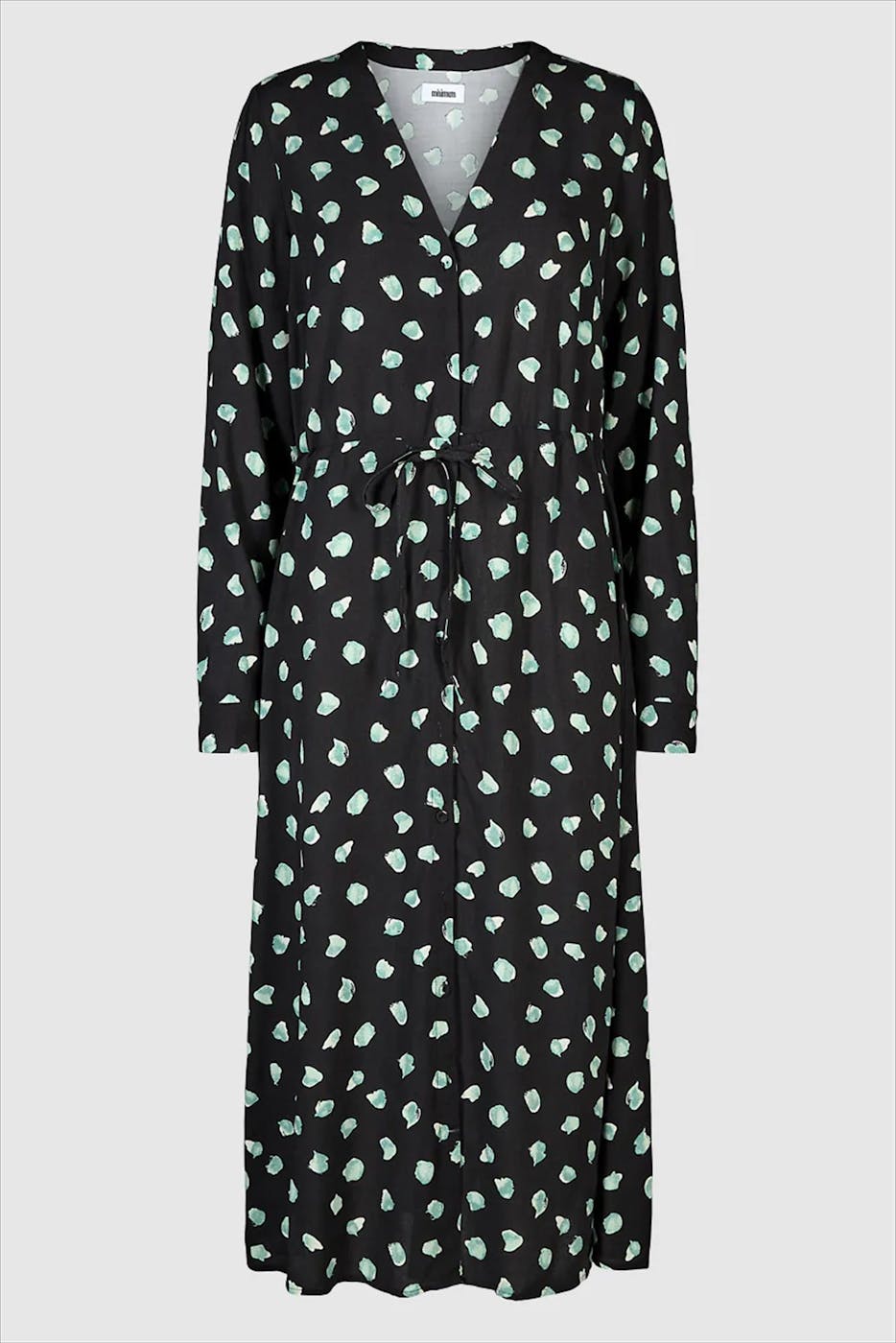 Minimum - Zwart-groene Niola jurk