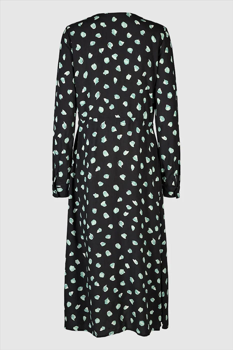 Minimum - Zwart-groene Niola jurk