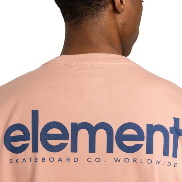 Element - Koraalroze Simple Logo T-shirt