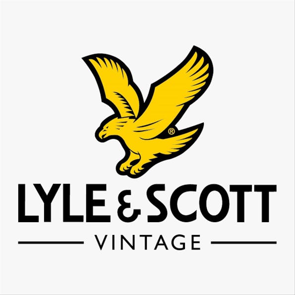 Lyle & Scott - Donkergrijze Tonal Eagle hoodie