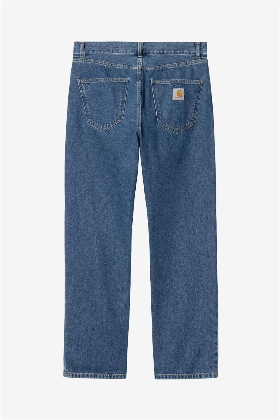 Carhartt WIP - Middenblauwe Nolan relaxed straight jeans