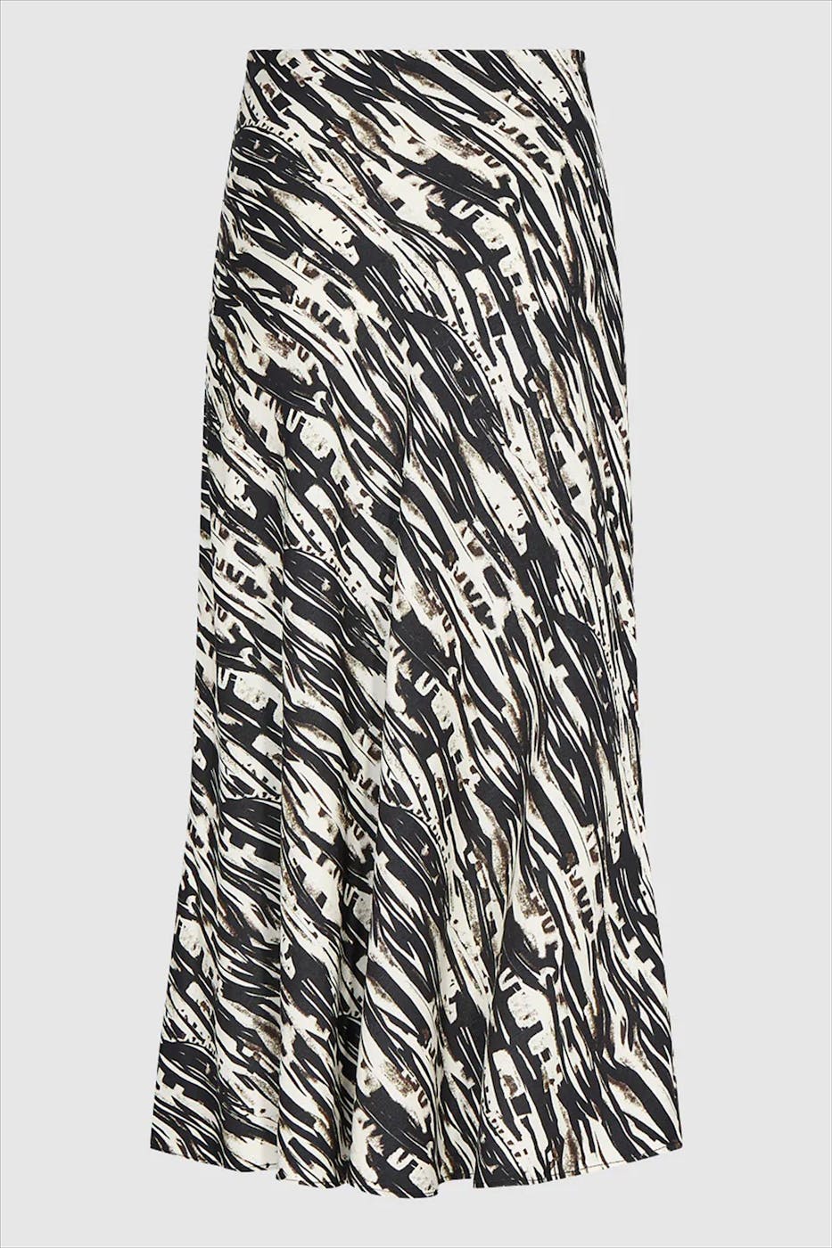 Minimum - Zwart-witte Alboa jurk