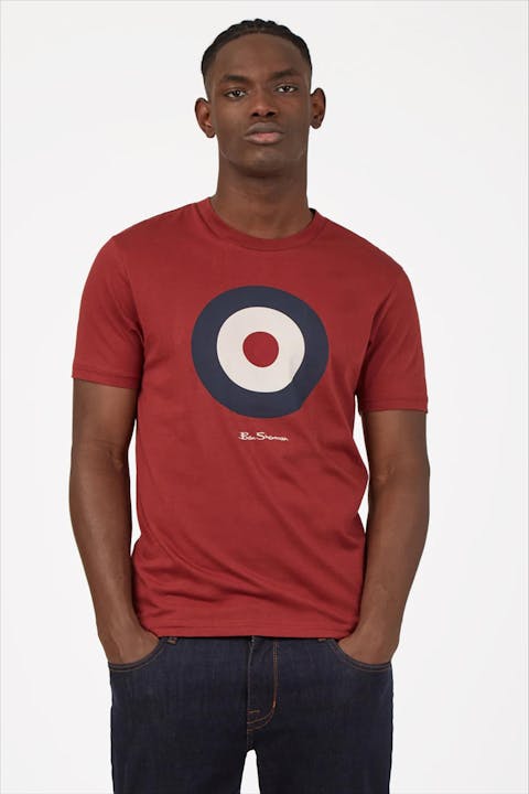 Ben Sherman - Bordeaux Target T-shirt