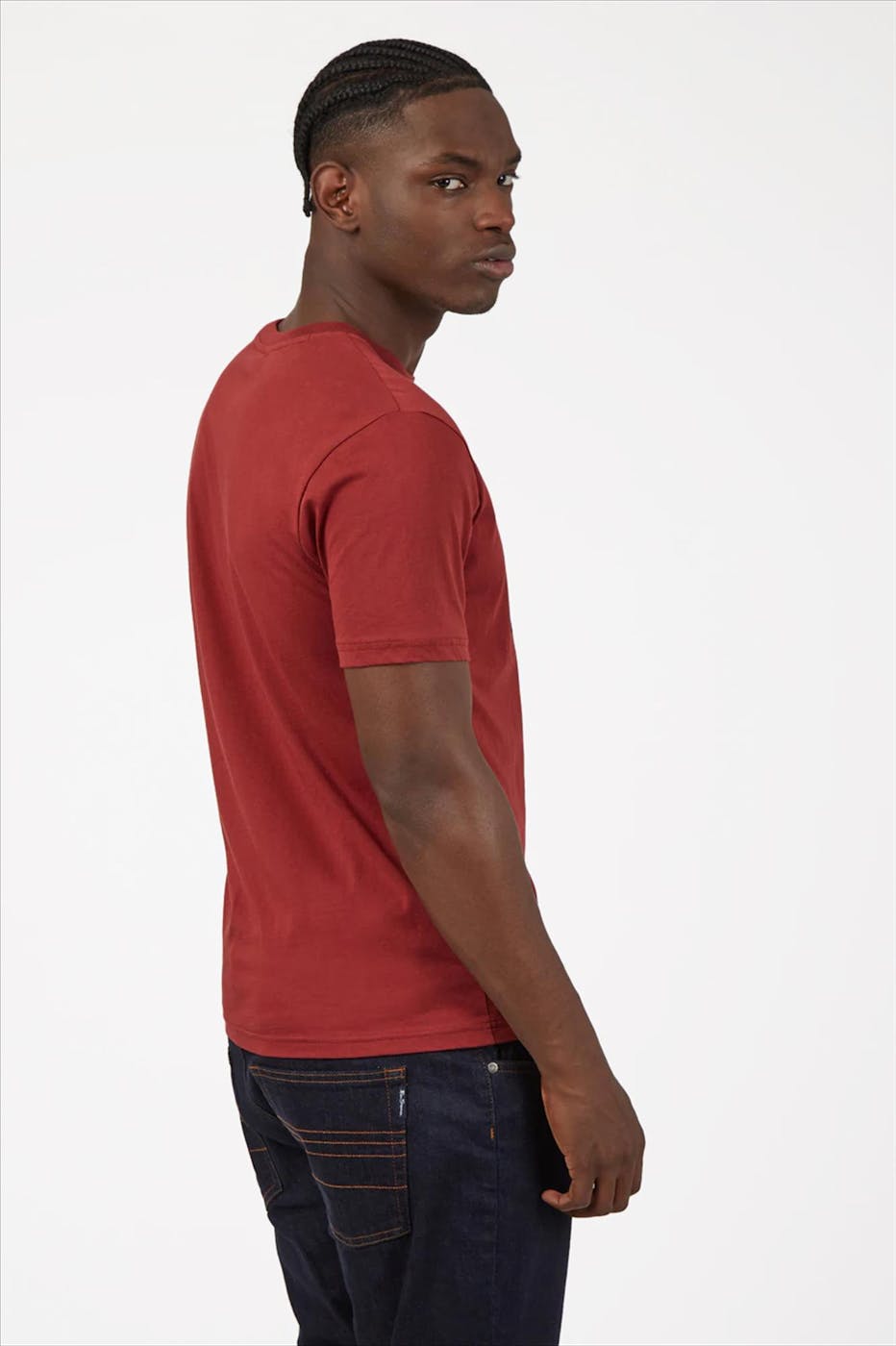 Ben Sherman - Bordeaux Target T-shirt