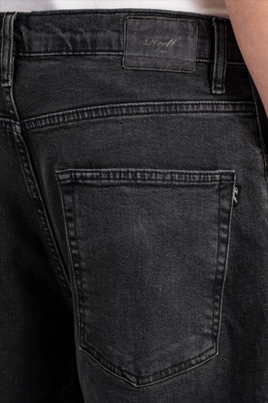 Reell - Zwarte Baggy Tapered jeans