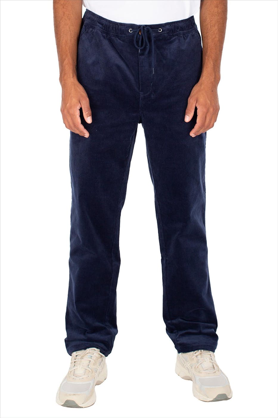 Iriedaily - Donkerblauwe Trapas broek