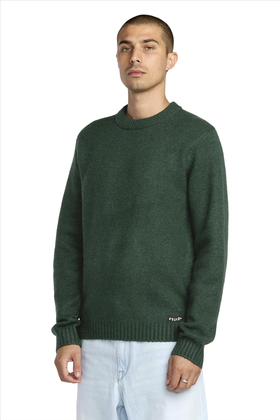 Volcom - Donkergroene Edmonder trui
