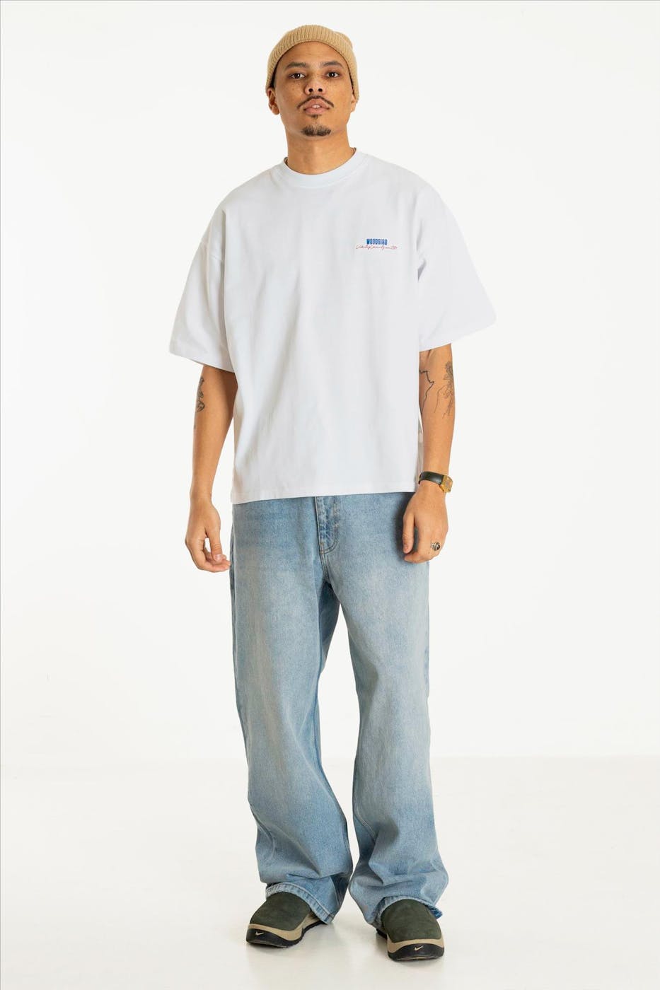 WOODBIRD - Witte Beam Culture T-shirt