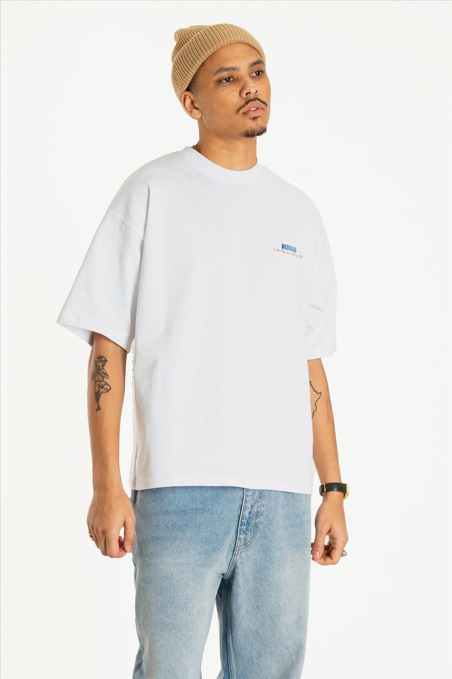 WOODBIRD - Witte Beam Culture T-shirt