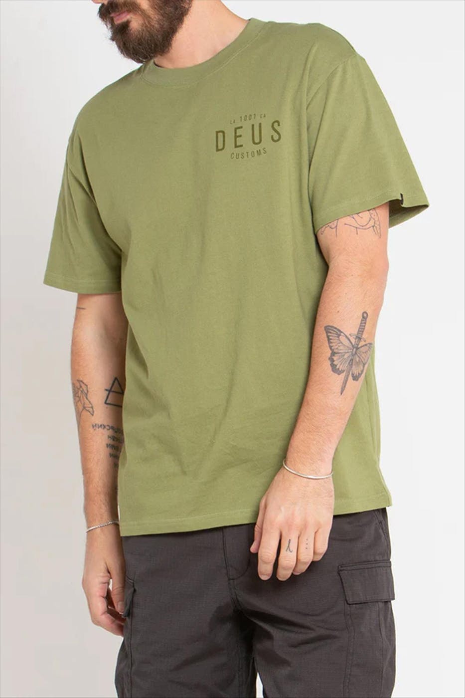 Deus Ex Machina - Groene Leroy T-shirt