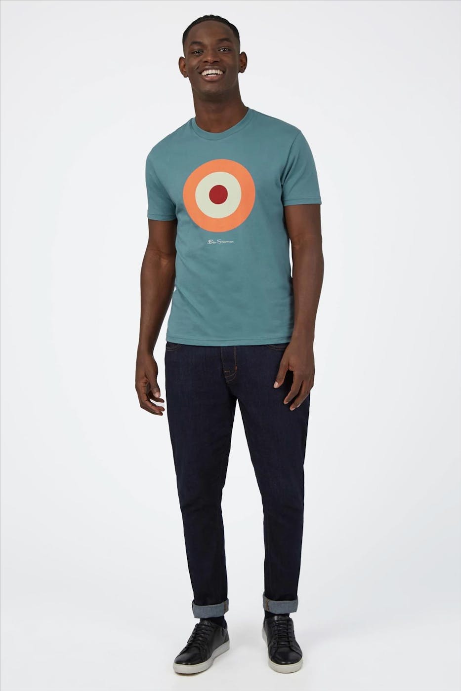 Ben Sherman - Groene Target T-shirt