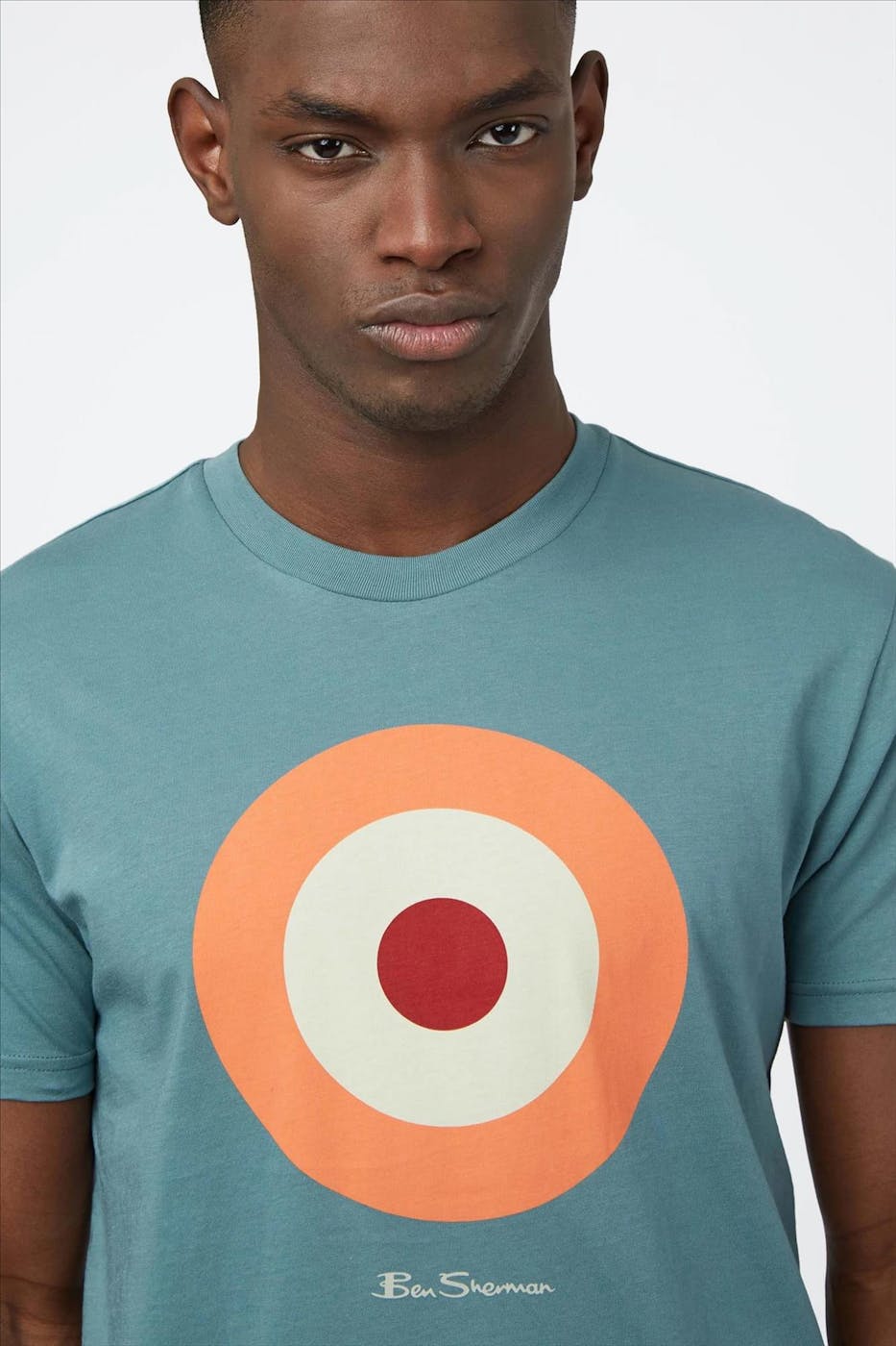 Ben Sherman - Groene Target T-shirt