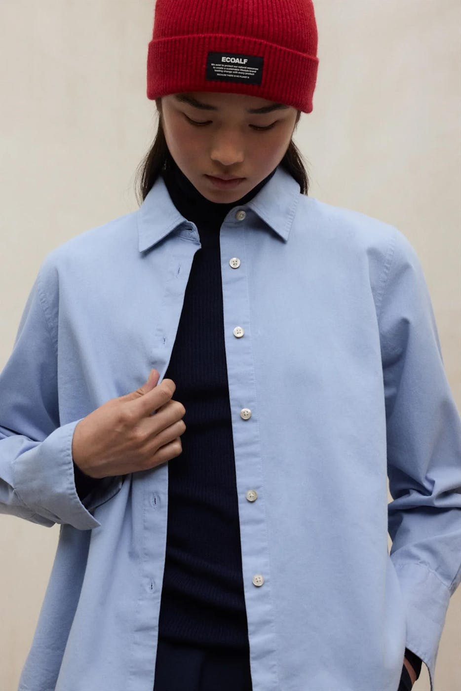 ECOALF - Rode Wool muts