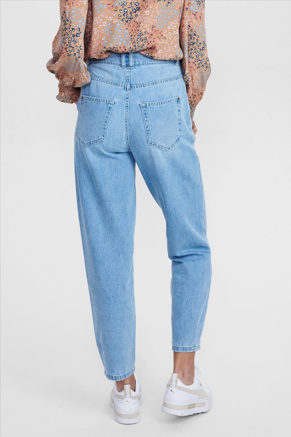 Nümph - Lichtblauwe Nustormy mom jeans