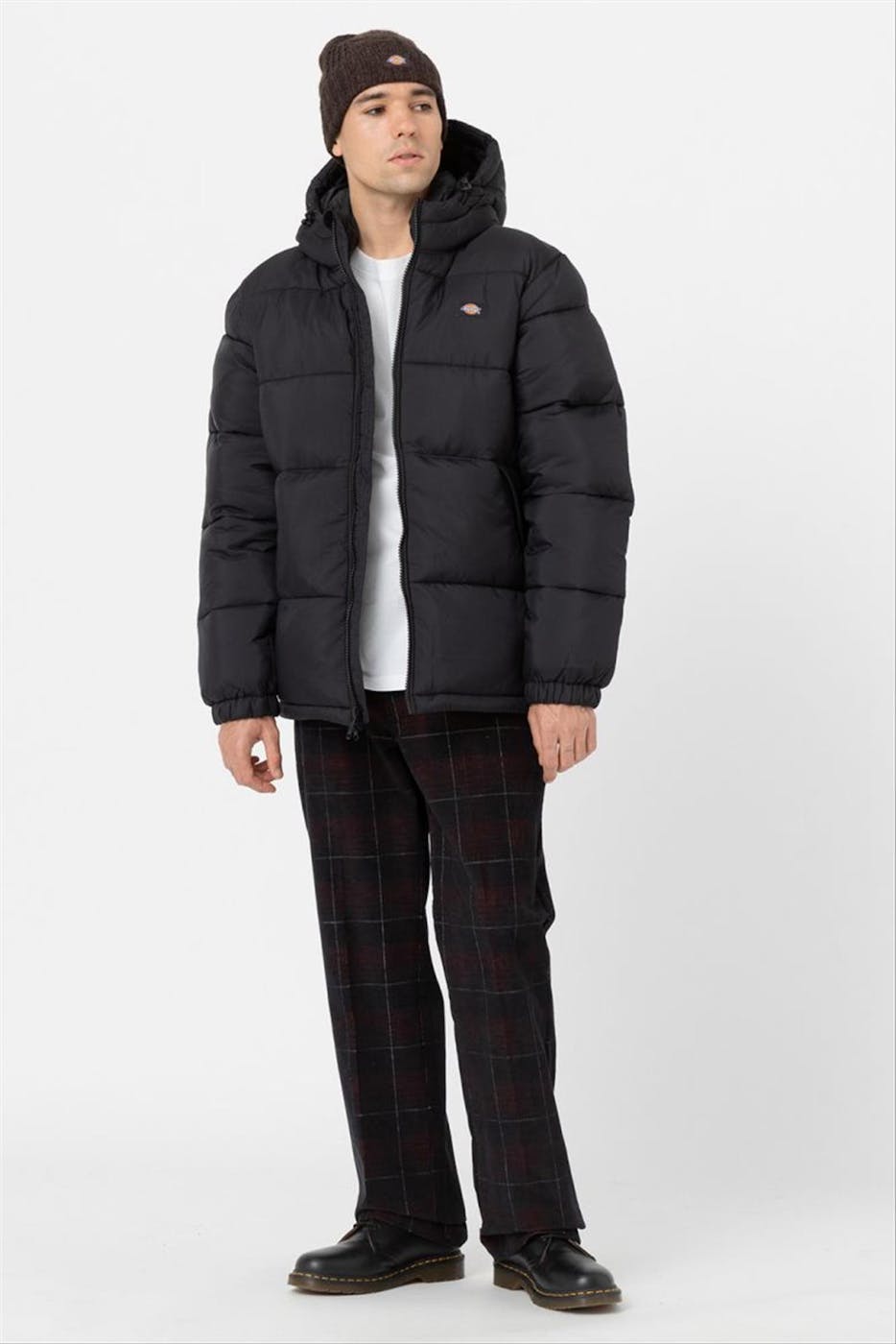 Dickies - Zwarte Waldenburg puffer jas
