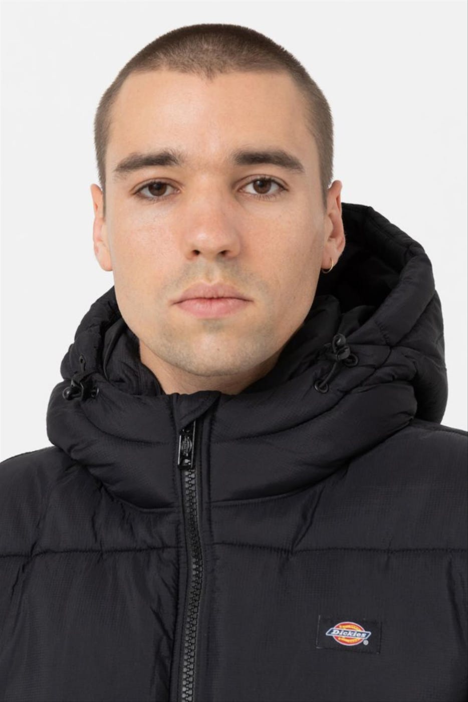 Dickies - Zwarte Waldenburg puffer jas