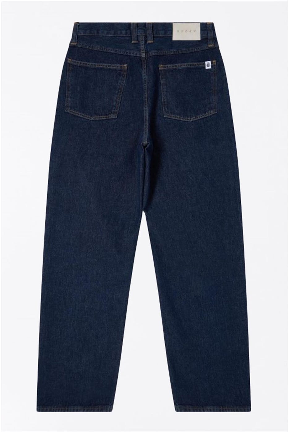 Edwin - Donkerblauwe Tyrell loose tapered jeans