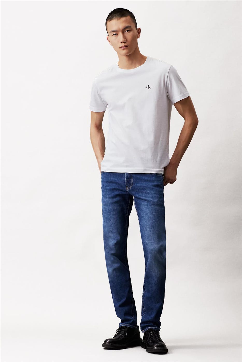 Calvin Klein Jeans - Donkerblauwe Slim jeans