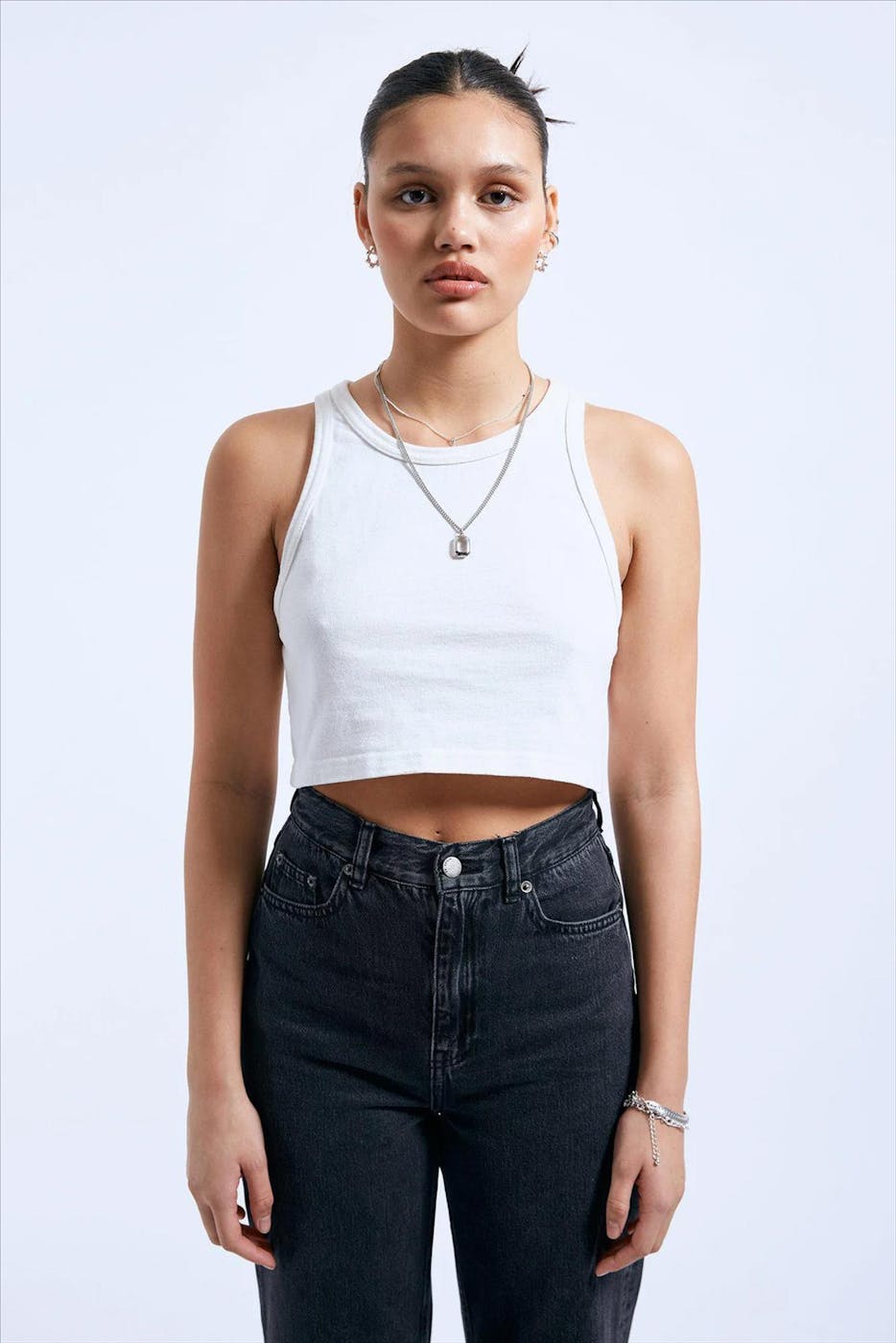Dr. Denim - Witte Charlie top