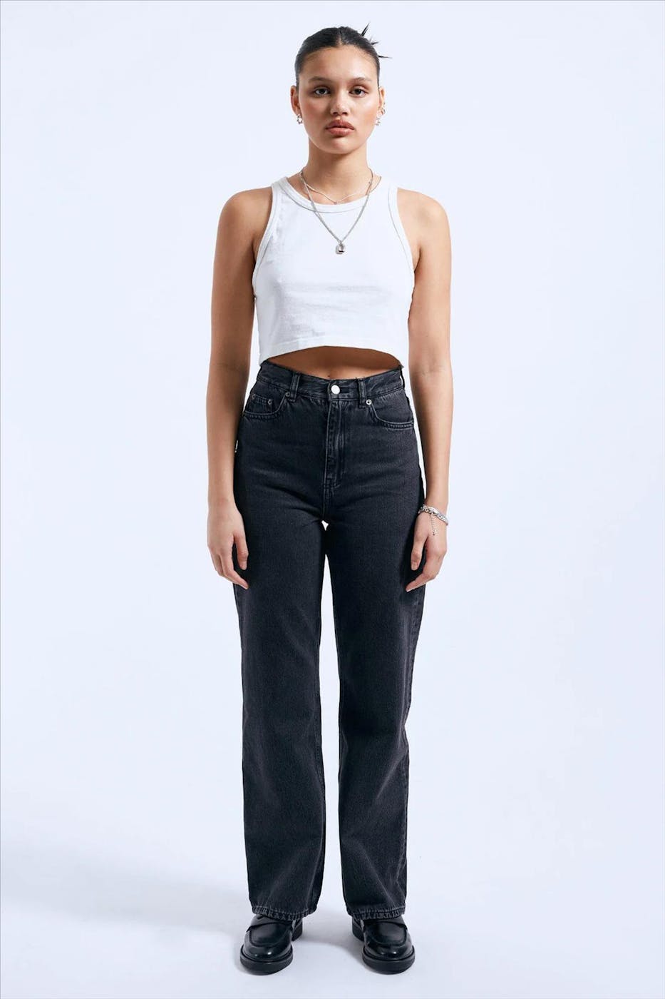 Dr. Denim - Witte Charlie top