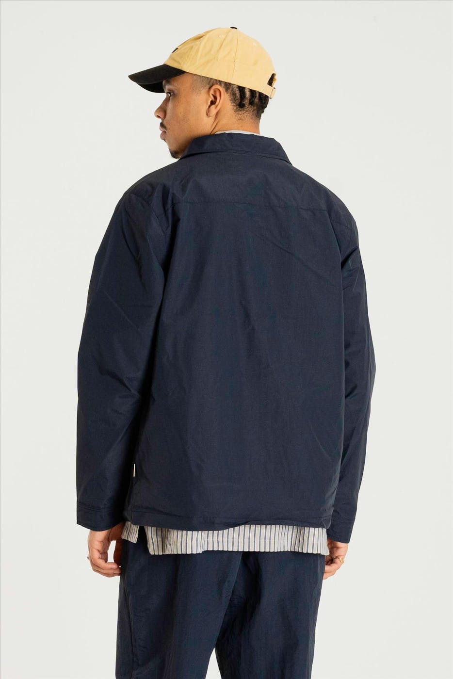 WOODBIRD - Donkerblauwe Treck Sport jas