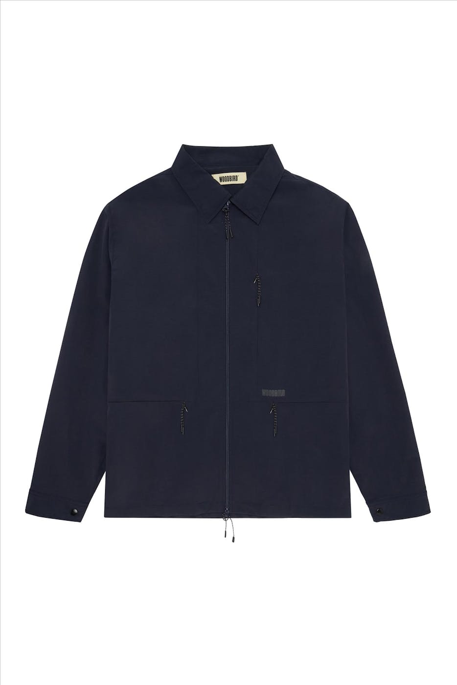 WOODBIRD - Donkerblauwe Treck Sport jas