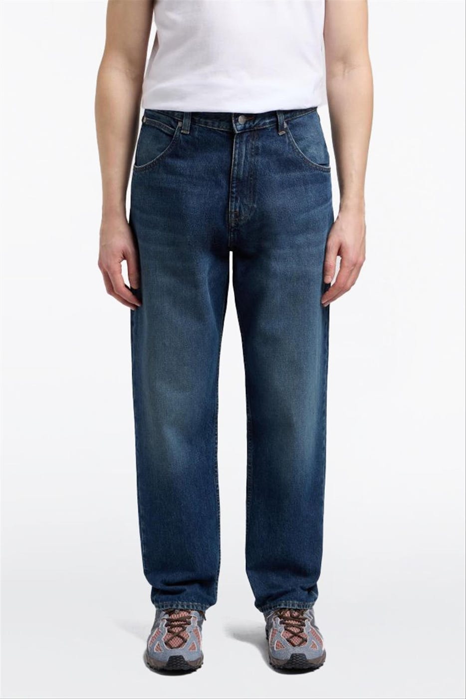 Edwin - Donkerblauwe Tyrell loose jeans