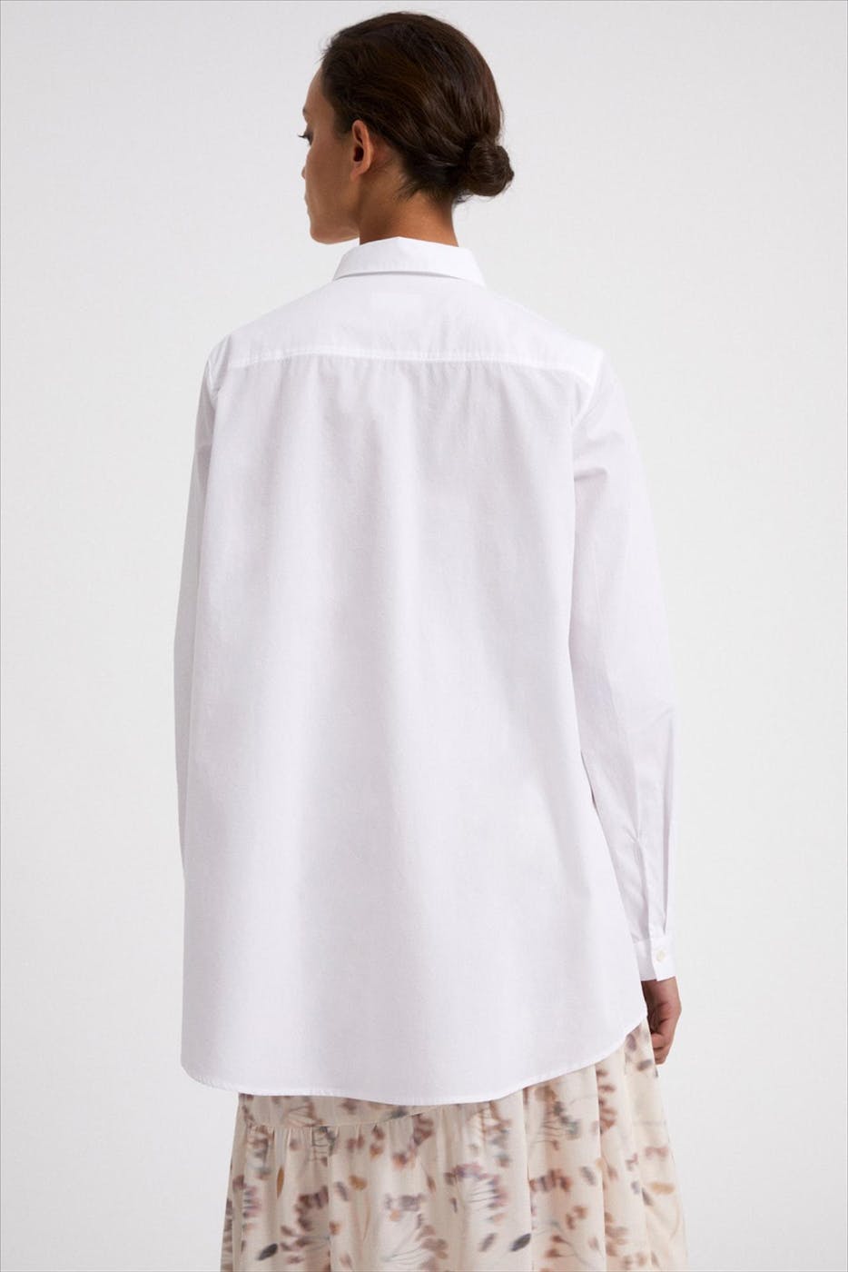 Armed Angels - Wit basic Blancaa hemd