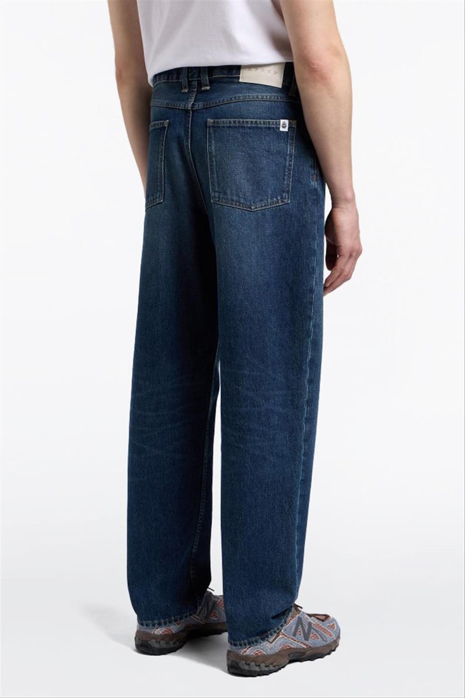 Edwin - Donkerblauwe Tyrell loose jeans