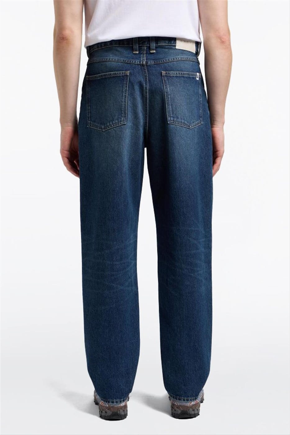 Edwin - Donkerblauwe Tyrell loose jeans