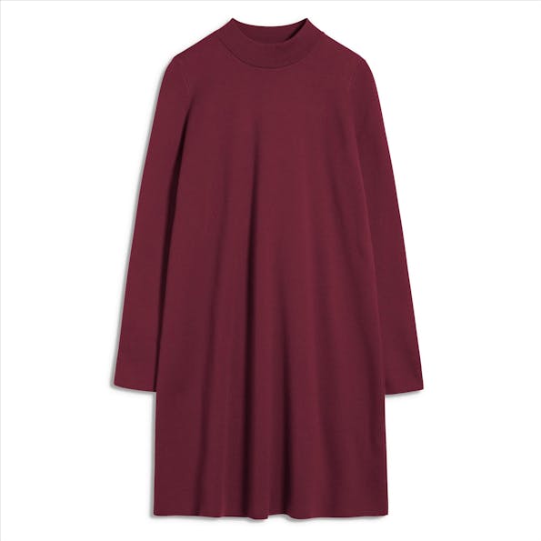 Armed Angels - Bordeaux wijde Friadaa trui jurk