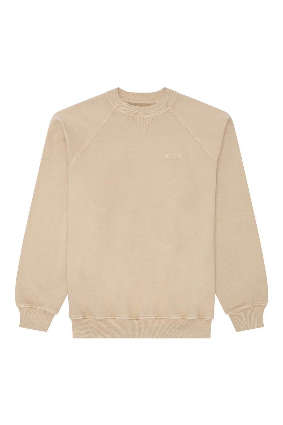 WOODBIRD - Beige Zhang Washed sweater