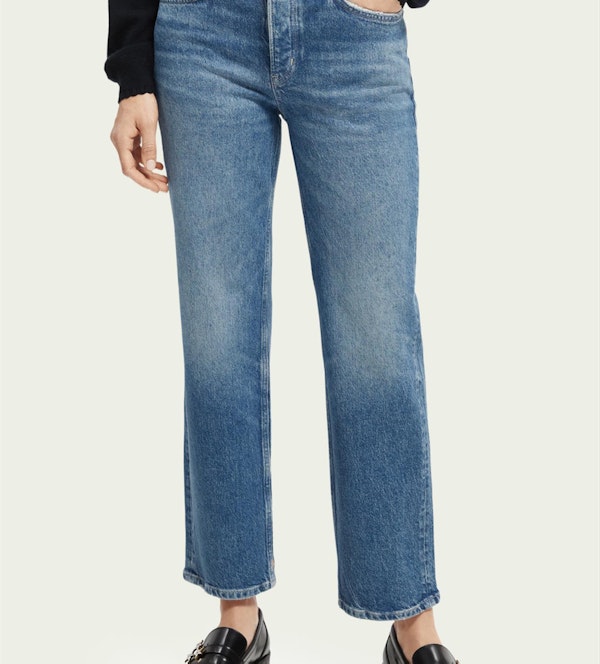 Scotch & Soda - Blauwe The Sky Straight jeans