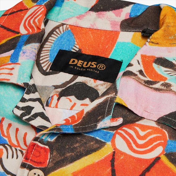 Deus Ex Machina - Multicolour Vespacific hemd