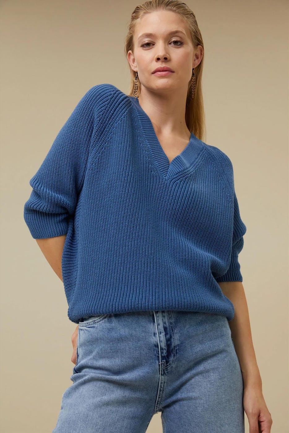 BY BAR - Blauwe Lune pullover