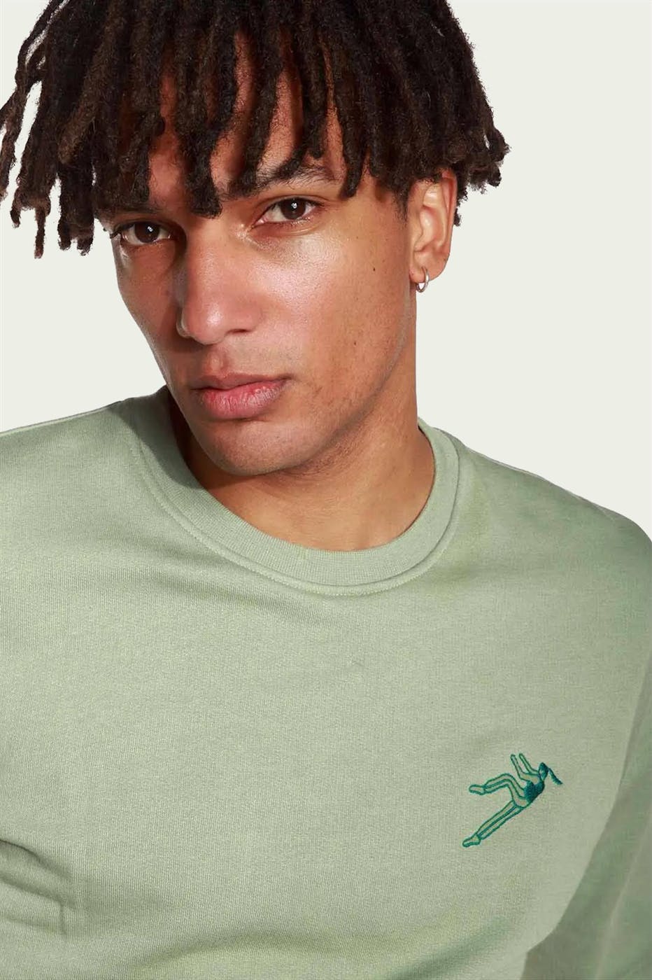 OLOW - Groene Climb sweater