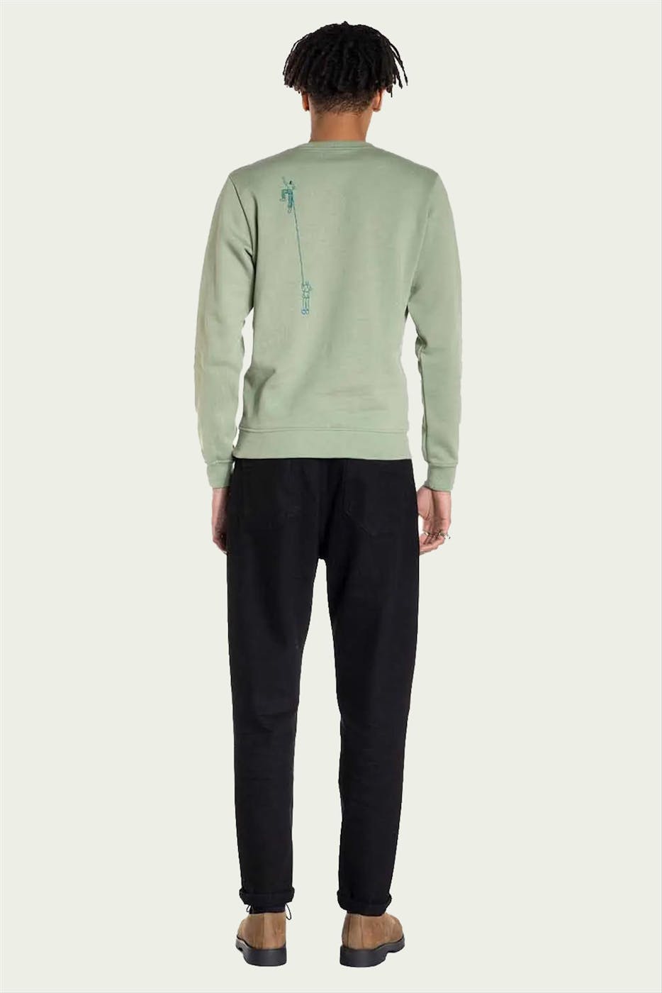 OLOW - Groene Climb sweater