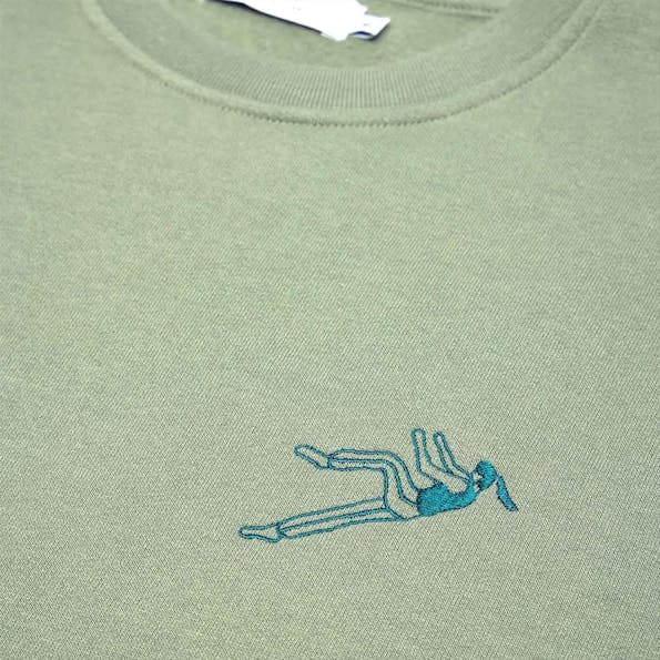 OLOW - Groene Climb sweater