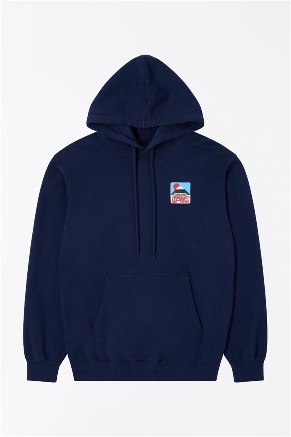 Edwin - Donkerblauwe Sunset on Fuji San hoodie