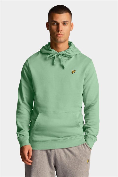 Lyle & Scott - Lichtgroene Pullover hoodie