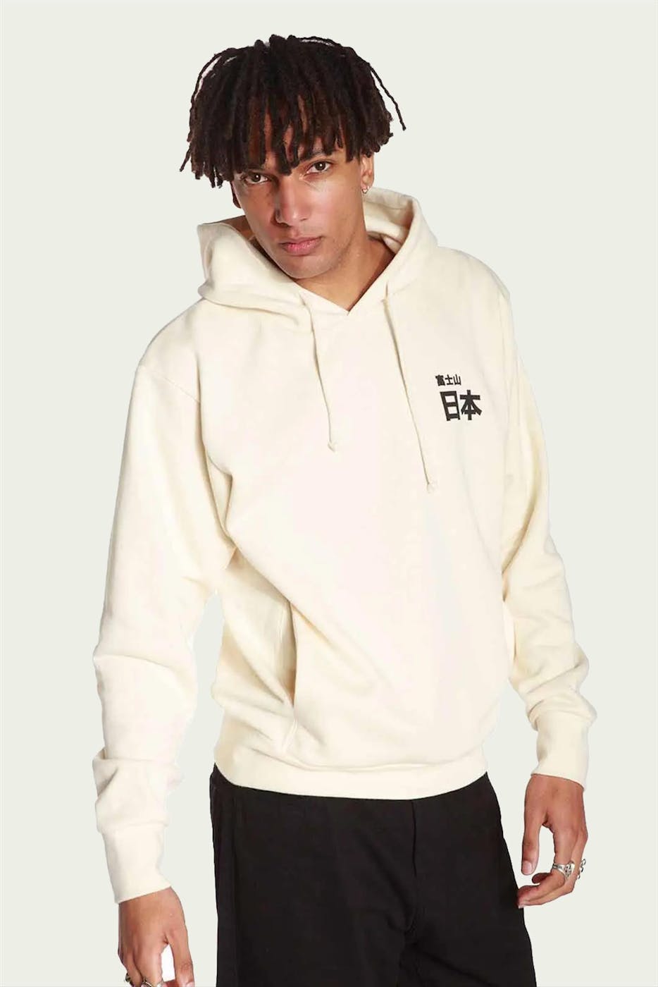 OLOW - Ecru Fuji hoodie