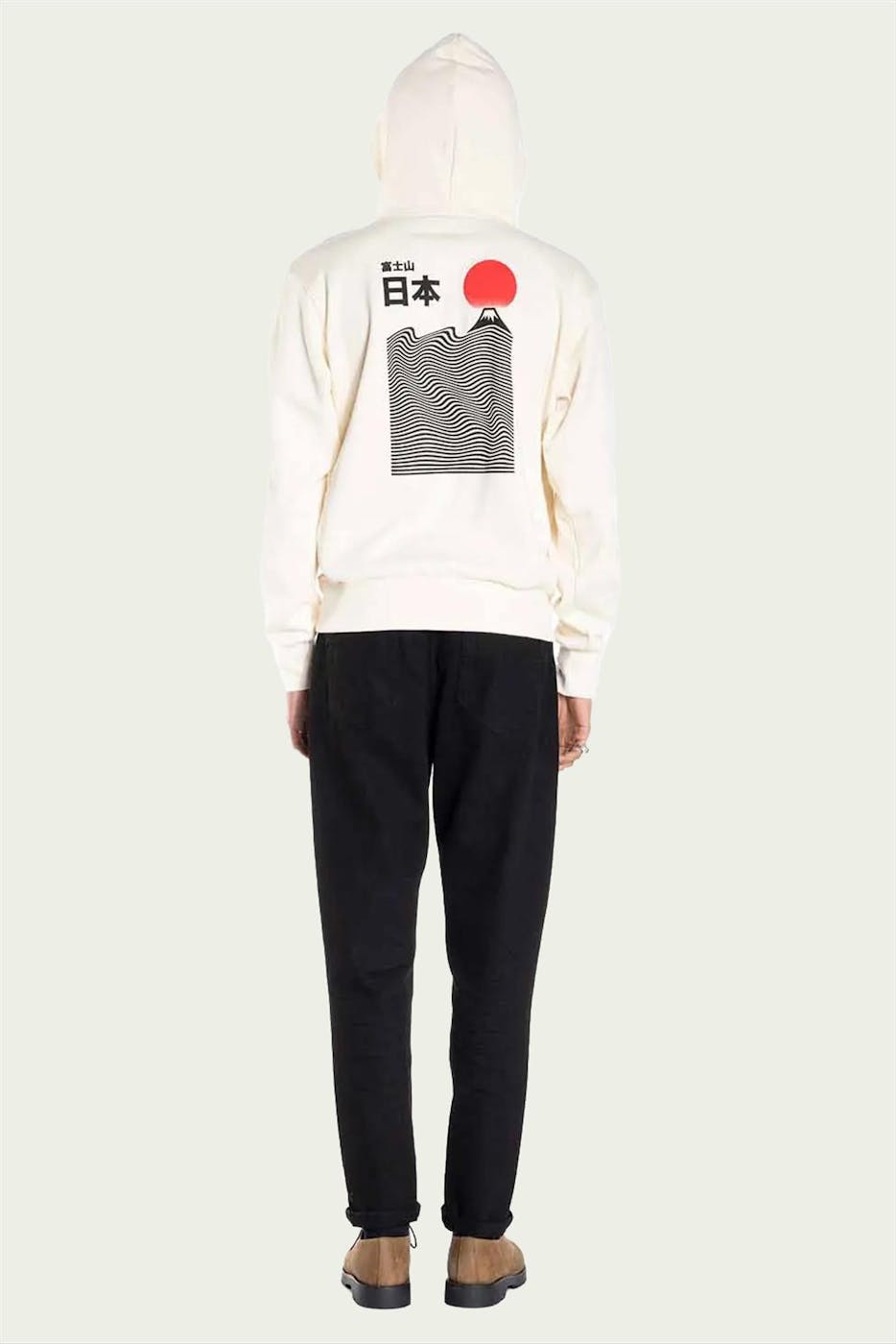 OLOW - Ecru Fuji hoodie