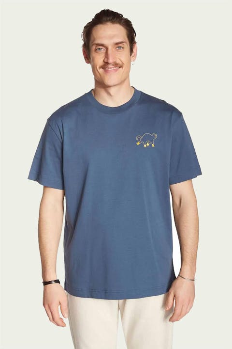 OLOW - Donkerblauwe Quad T-shirt