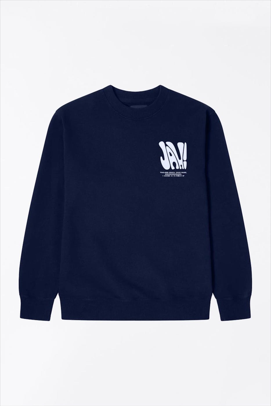 Edwin - Donkerblauwe United We Stand sweater
