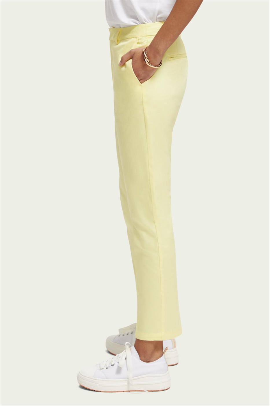 Scotch & Soda - Gele Abott Tapered chino