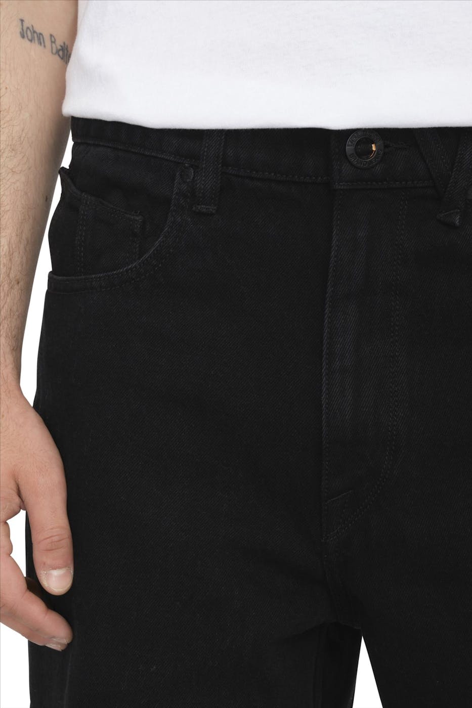 Volcom - Donkergrijze Billow jeans