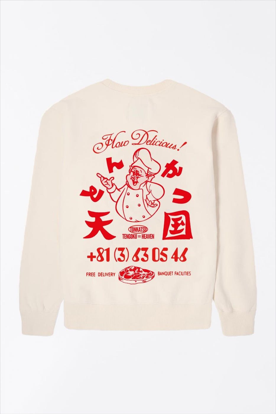 Edwin - Ecru Tonkatsu sweater