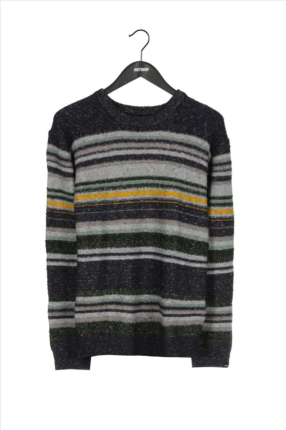 Antwrp - Donkerblauwe Striped trui